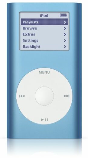 open zoom image for Apple iPod Mini Portable Music Player, Blue