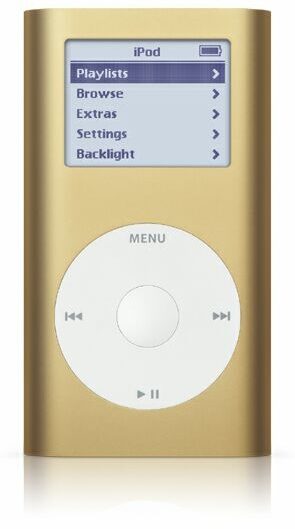 open zoom image for Apple iPod Mini Portable Music Player, Gold