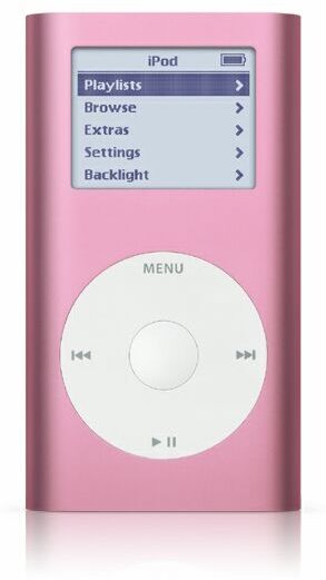 open zoom image for Apple iPod Mini Portable Music Player, Pink