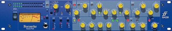 open zoom image for Focusrite ISA220 Session Pack Microphone Preamp and Compressor, Main