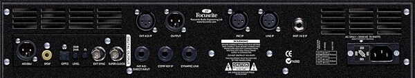 open zoom image for Focusrite ISA220 Session Pack Microphone Preamp and Compressor, Rear