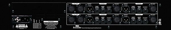 open zoom image for Focusrite ISA428 Pre Pack 4-Channel Microphone Preamp, Rear