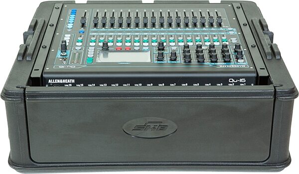 open zoom image for SKB Roto-Molded 10U Top Mixer Rack, 1SKB-R100, Action Position Back