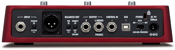 open zoom image for Zoom B3 Bass Multi-Effects Pedal, Rear