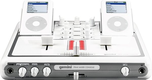 open zoom image for Gemini iTrax Dual iPod Mixing Station, Main