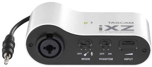 open zoom image for TASCAM iXZ Audio Interface for iOS Devices with TRRS Output, Main