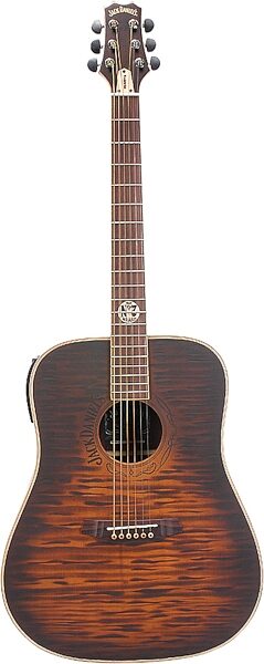 open zoom image for Peavey JDAG3 Jack Daniel's Dreadnought Acoustic-Electric Guitar, Aged Barrel