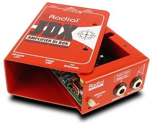 open zoom image for Radial JDX Reactor Guitar Amp Direct Box, Guts