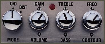 open zoom image for Marshall JH1 Jackhammer Distortion Pedal, Controls Detail