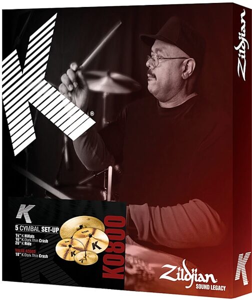 open zoom image for Zildjian K Series Cymbal Package, New, Main