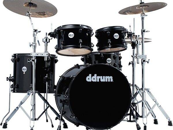 open zoom image for DDrum JMP522 Journeyman Player 22 Drum Set (5-Piece), Black