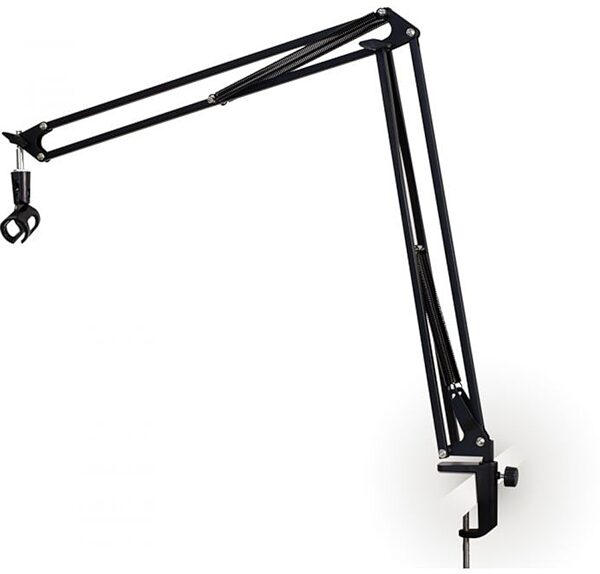 open zoom image for Ultimate Support JS-BCM-50 External-Spring Broadcast Mic Stand, New, Action Position Back