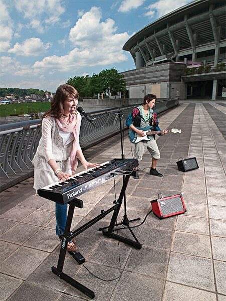 open zoom image for Roland JUNO-Di 61-Key Synthesizer with Song Player, Action Shot 3