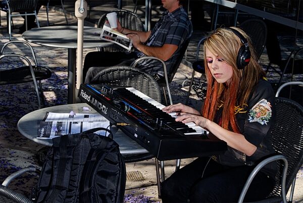 open zoom image for Roland JUNO-Di 61-Key Synthesizer with Song Player, Action Shot 7