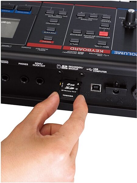 open zoom image for Roland JUNO-Gi 61-Key Mobile Synthesizer with Digital Recorder, In Use - SDHC