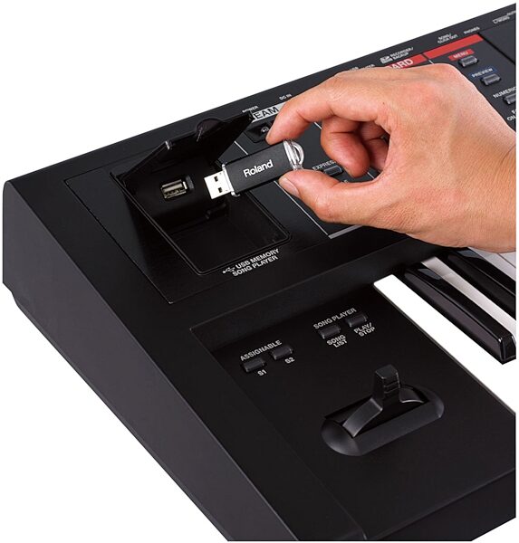 open zoom image for Roland JUNO-Gi 61-Key Mobile Synthesizer with Digital Recorder, In Use - USB