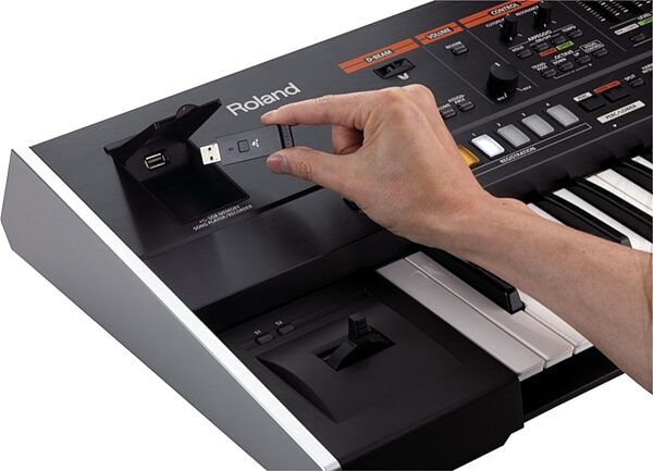 open zoom image for Roland Jupiter-50 Synthesizer Keyboard, 76-Key, USB Slot