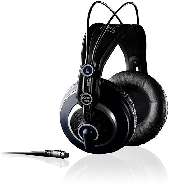 open zoom image for AKG K240 MKII Semi-Open Circumaural Headphones, New, Main