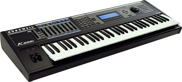open zoom image for Kurzweil K2661 61-Key Pro Keyboard Workstation, Left Angle View