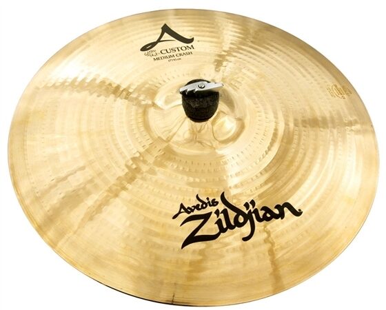 open zoom image for Zildjian A Custom Medium Crash Cymbal, 17-Inch