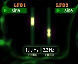 open zoom image for Antares Kantos Audio Controlled Synthesizer (Macintosh and Windows), LFO