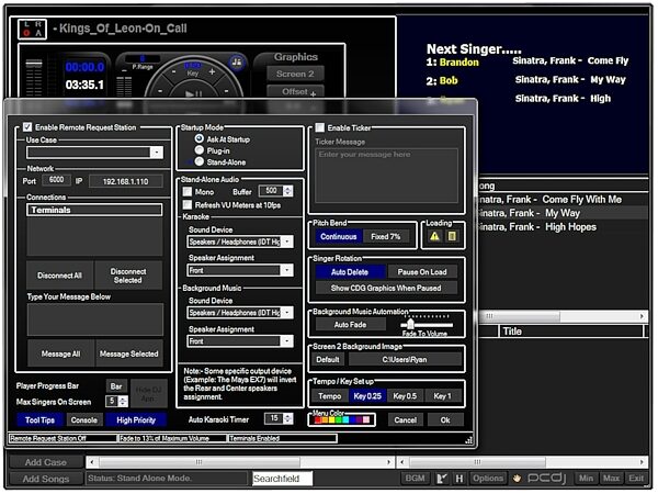 open zoom image for Visiosonic PCDJ Karaoki Karaoke Software, Windows, Screenshot 2