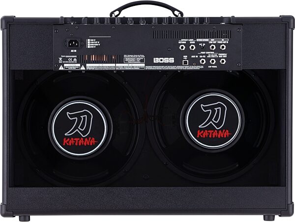 open zoom image for Boss Katana-100/212 MkII Guitar Combo Amplifier (100 Watts, 2x12"), Action Position Back