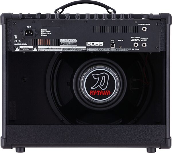 open zoom image for Boss Katana-50 MkII Guitar Combo Amplifier (50 Watts, 1x12"), Action Position Back