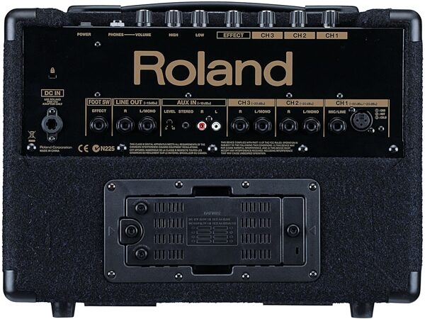 open zoom image for Roland KC110 Battery-Powered Keyboard Amplifier, Back