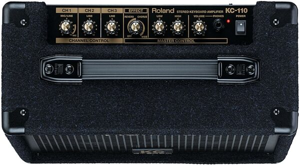 open zoom image for Roland KC110 Battery-Powered Keyboard Amplifier, Top