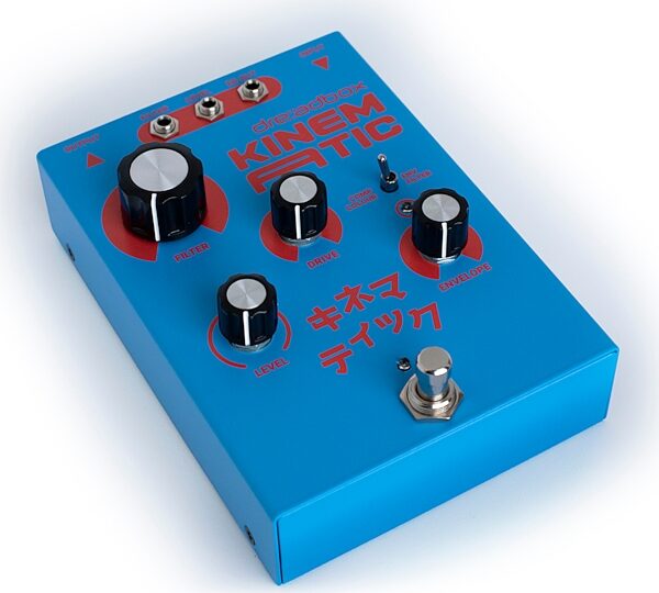 open zoom image for Dreadbox Kinematic Compressor Filter Pedal, New, Action Position Side