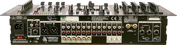 open zoom image for VocoPro KJ-7808RV Professional KJ/DJ/VJ Mixer, Open Box (Like New), Inputs and Outputs