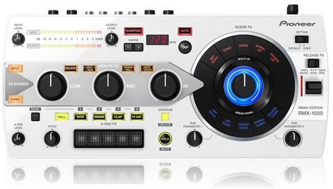 open zoom image for Pioneer DJ RMX-1000 Remix Station Performance DJ Controller, White