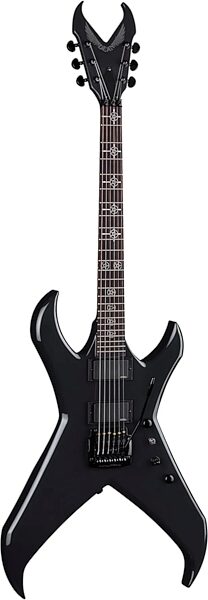 open zoom image for Dean Kerry King Overlord Electric Guitar (with Case), Batallion Gray, Action Position Back