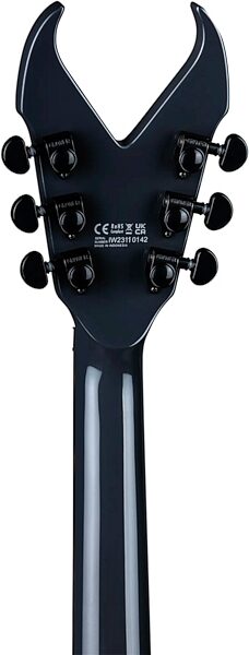 open zoom image for Dean Kerry King Overlord Electric Guitar (with Case), Batallion Gray, Action Position Back