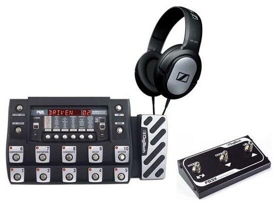 open zoom image for DigiTech RP1000 Guitar Multi-Effects Pedal, Pack with Headphones and Footswitch