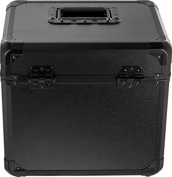 open zoom image for Odyssey KLP70 Case for 70 Vinyl Records, Black, Action Position Back