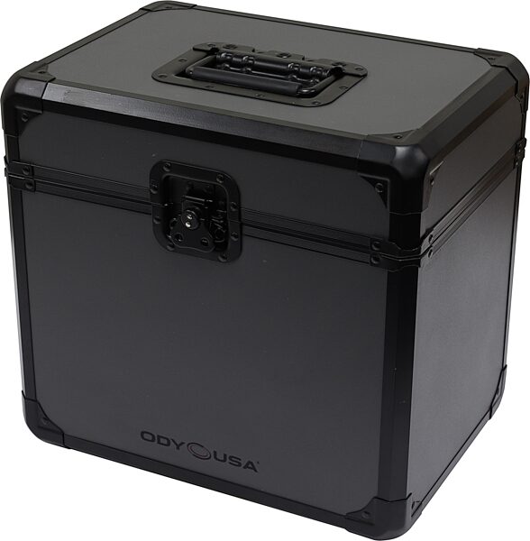 open zoom image for Odyssey KLP70 Case for 70 Vinyl Records, Gray, Main Back