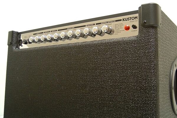 open zoom image for Kustom KMA100X Mixer Combo Amplifier (100 Watts, 1x15 in.), Control Panel