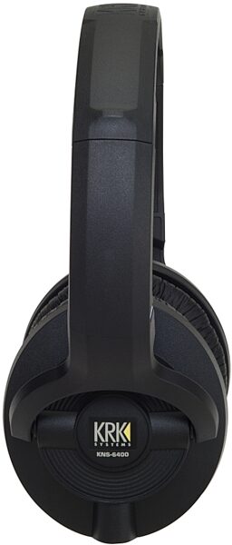 open zoom image for KRK KNS 6400 Closed Back Studio Headphones, Side