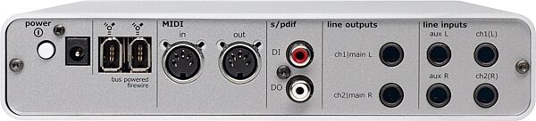 open zoom image for TC Electronic Konnekt 8 FireWire Audio Interface, Rear