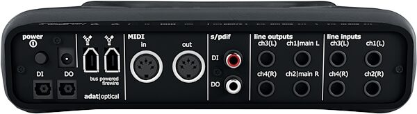 open zoom image for TC Electronic Konnekt Live FireWire Audio Interface, Rear