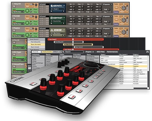 open zoom image for Native Instruments Kore Plug-In Host and Controller, Main