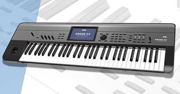 open zoom image for Korg Krome EX 73 Synthesizer Workstation Keyboard, Action Position Back