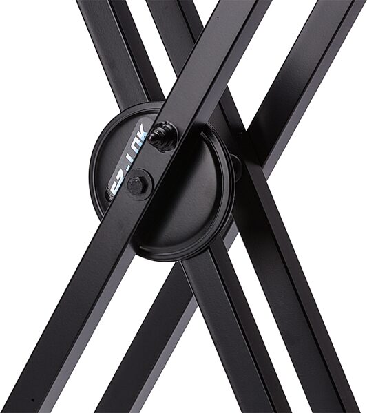 open zoom image for Hercules KS120B Ez-Lok Double X Keyboard Stand, Open Box (Very Good), Action Position Back