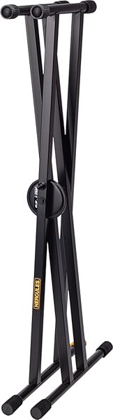 open zoom image for Hercules KS120B Ez-Lok Double X Keyboard Stand, Open Box (Very Good), Action Position Back