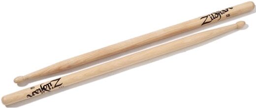 open zoom image for Zildjian 5B Wood Tip Drumsticks, Wood Tip