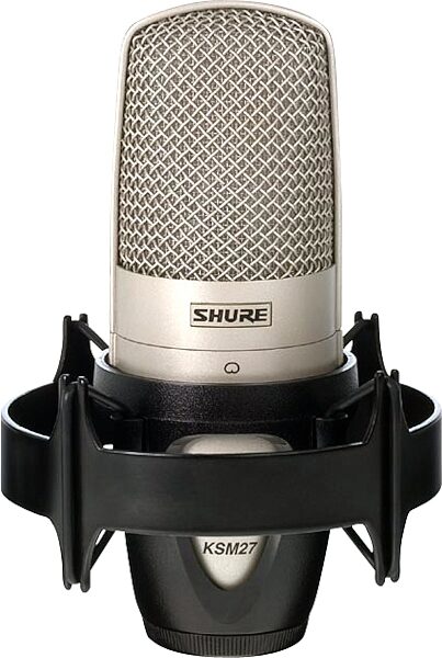 open zoom image for Shure KSM27 Studio Cardioid Condenser Microphone, Main