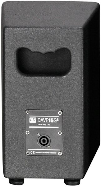 open zoom image for LD Systems DAVE 15 G3 Portable Sound System, Speaker Rear