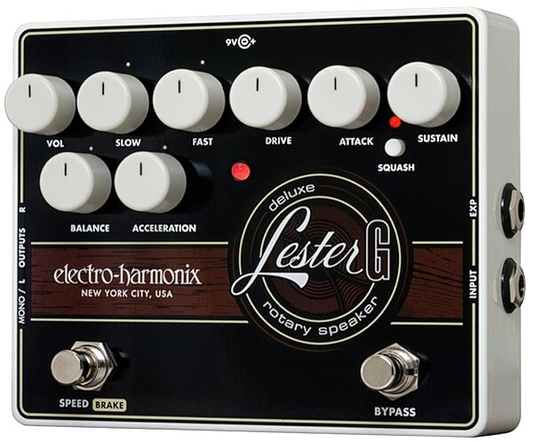 open zoom image for Electro-Harmonix Lester G Rotary Speaker Pedal, New, Main